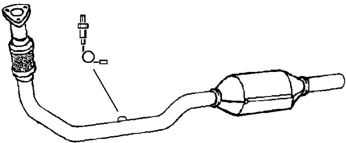 Katalysator, Fram Klarius 321065 Klarius