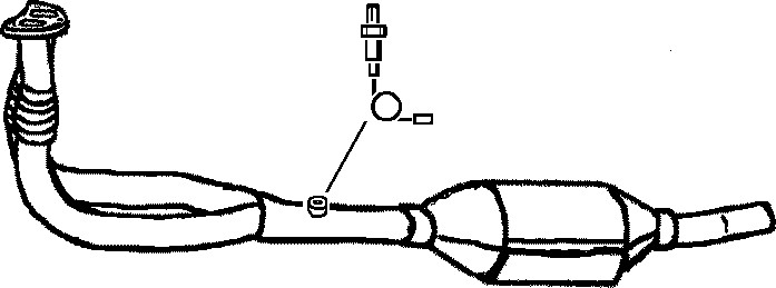 Katalysator Klarius 321167 Klarius
