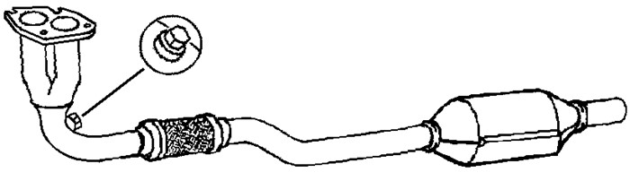 Katalysator, Fram Klarius 321219 Klarius
