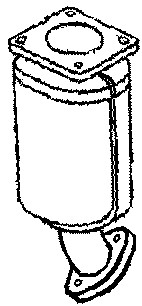 Katalysator Klarius 321601 Klarius