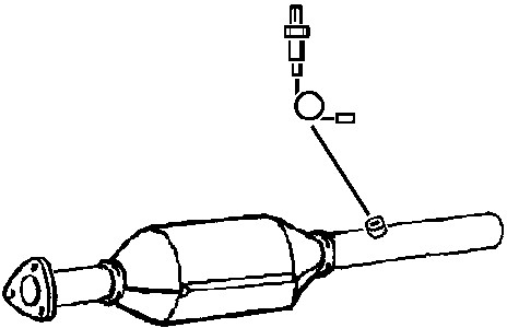 Katalysator, Mitt Klarius 321709 Klarius