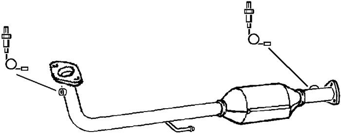 Katalysator Klarius 321755 Klarius