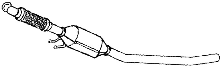 Katalysator Klarius 321884 Klarius