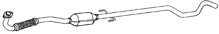 Katalysator Klarius 321912 Klarius
