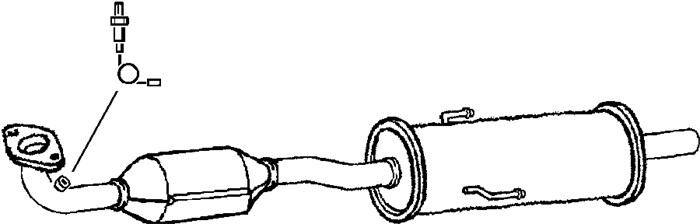 Katalysator Klarius 321960 Klarius