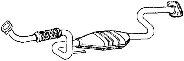Katalysator Klarius 322067 Klarius