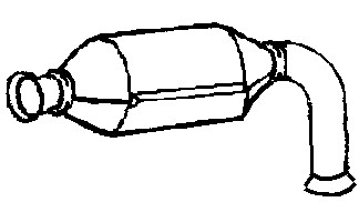 Katalysator, Fram Klarius 322358 Klarius