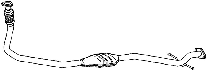 Katalysator Klarius 322724 Klarius