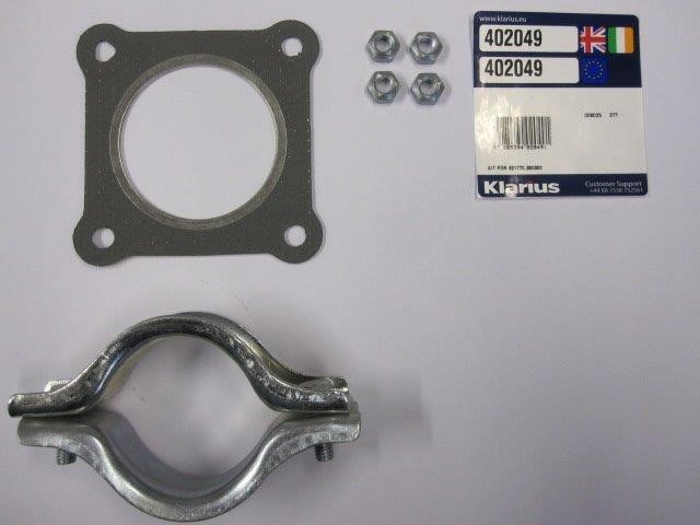 Monteringssats, katalysator Klarius 402049 Klarius Monteringssats, katalysator Klarius 402049 Klarius