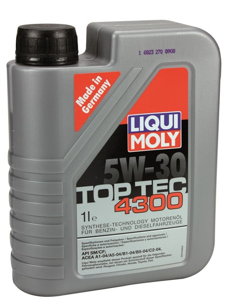 Motorolja Top Tec 4300 5w-30, Universal Liquimoly koi107-3740 LiquiMoly