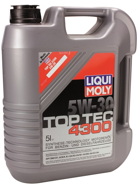 Motorolja Top Tec 4300 5w-30, Universal Liquimoly koi107-3741 LiquiMoly