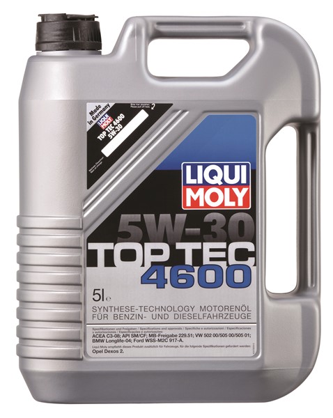 Motorolja Top Tec 4600 5w-30, Universal Liquimoly koi107-3756 LiquiMoly