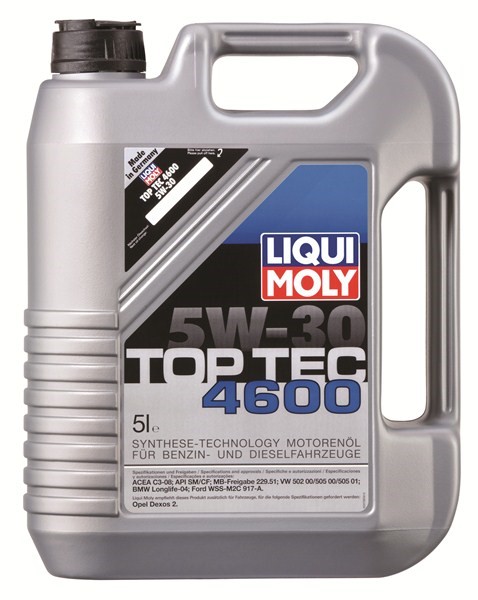 Motorolja Top Tec 4600 5w30 5l  L-m Liquimoly koi107-3756 LiquiMoly