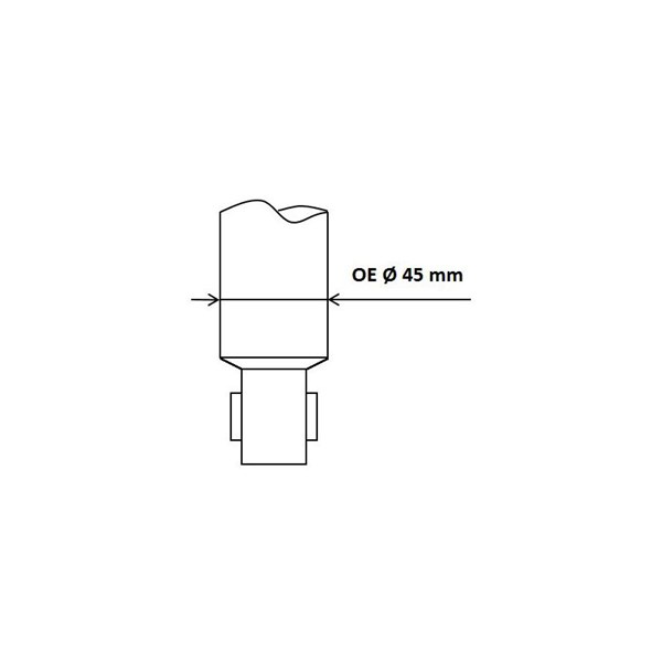 Stötdämpare Gastryck, Bakaxel Kyb Excel-g 349194 KYB