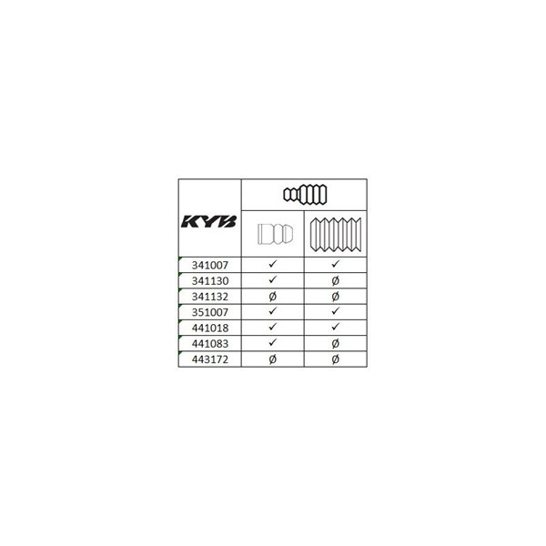 Stötdämpare Oljetryck, Bakaxel Kyb Premium 441018 KYB