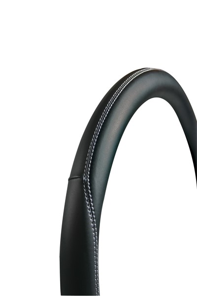 "club" Steering Wheel Cover Black + Black, "m" 37-39cm, Universal "club" Steering Wheel Cover Black + Black, "m" 37-39cm, Universal
