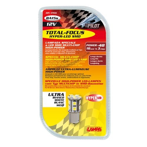 Glödlampa Led Ba15s, Universal 12V