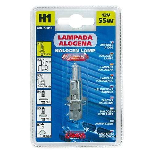Halogenlampa H1 P14,5s