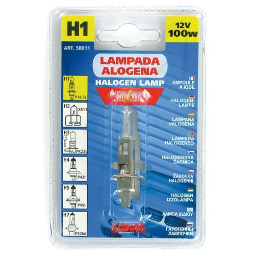 Halogenlampa H1 P14,5s