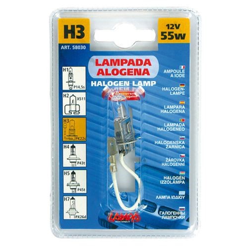 Halogenlampa H3 Pk22s