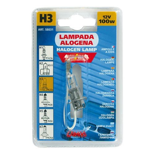 Halogenlampa H3 Pk22s