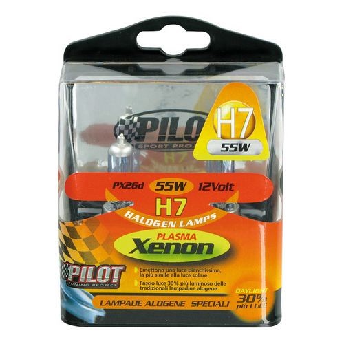 Halogenlampa H7 Px26d, Tvåsidig