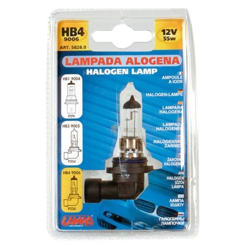 P22d Halogenlampa Hb4, Universal