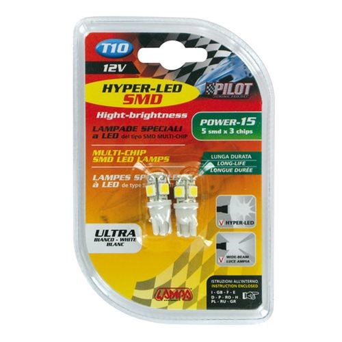 Glödlampa : T10 W2.1x9.5d, Universal