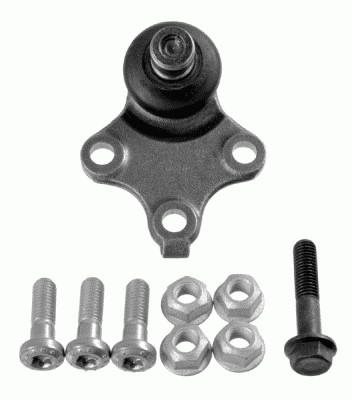 Kulled / Spindelled, Framaxel, Tvåsidig, Nedre Lemförder 26047 02 LEMFÖRDER