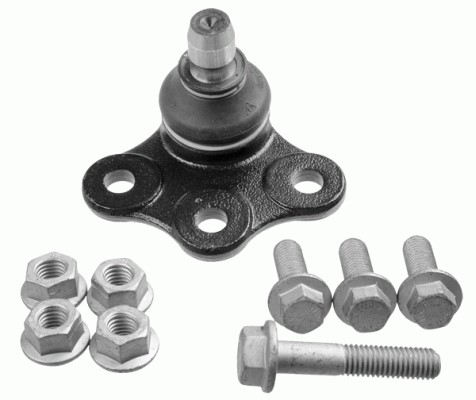 Kulled / Spindelled, Framaxel, Tvåsidig Lemförder 26501 02 LEMFÖRDER