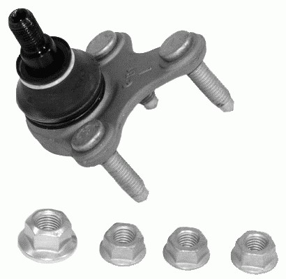 Kulled / Spindelled, Framaxel, Vänster Lemförder 26772 02 LEMFÖRDER