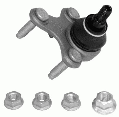 Kulled / Spindelled, Framaxel, Höger Lemförder 26773 02 LEMFÖRDER
