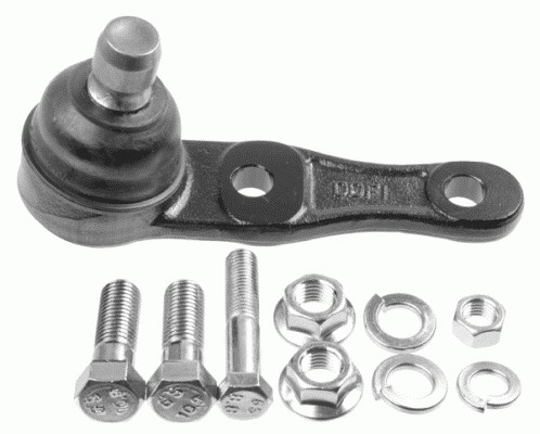 Kulled / Spindelled, Framaxel, Tvåsidig Lemförder 30704 01 LEMFÖRDER