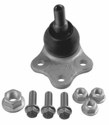 Kulled / Spindelled, Framaxel, Tvåsidig, Nedre Lemförder 31007 01 LEMFÖRDER Kulled / Spindelled, Framaxel, Tvåsidig, Nedre Lemförder 31007 01 LEMFÖRDER