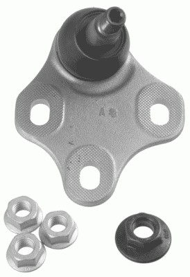 Kulled / Spindelled, Framaxel, Höger Lemförder 31284 01 LEMFÖRDER