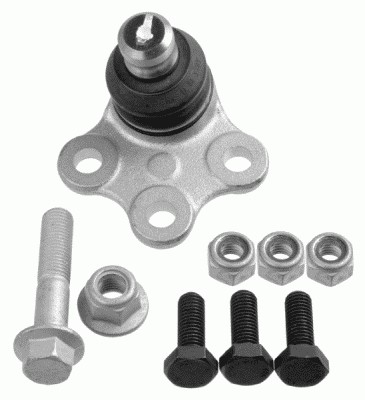 Kulled / Spindelled, Framaxel, Vänster Lemförder 33707 01 LEMFÖRDER