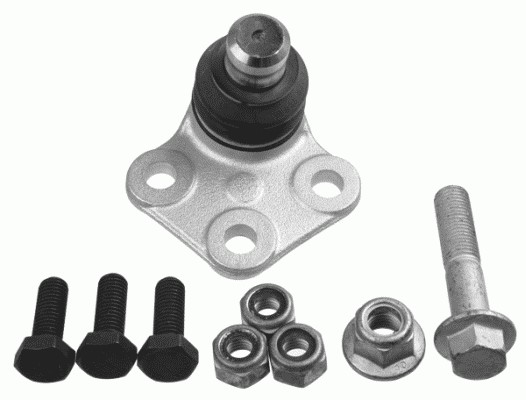 Kulled / Spindelled, Framaxel, Höger Lemförder 33816 01 LEMFÖRDER
