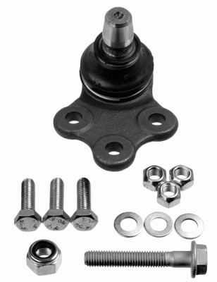 Kulled / Spindelled, Framaxel, Tvåsidig Lemförder 34418 01 LEMFÖRDER