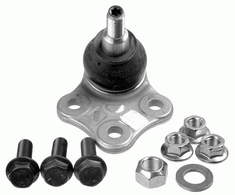 Kulled / Spindelled, Framaxel, Tvåsidig Lemförder 35018 01 LEMFÖRDER
