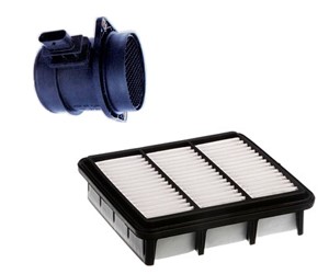 Kit luftmassemätare och luftfilter