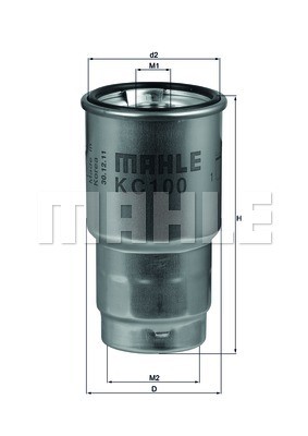 Bränslefilter MAHLE MAHLE