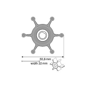 IMPELLER NITRILE IMPELLER NITRILE