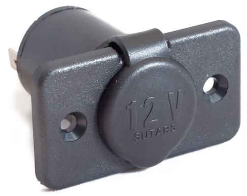 ELUTTAG 20MM 12V 16A SVART