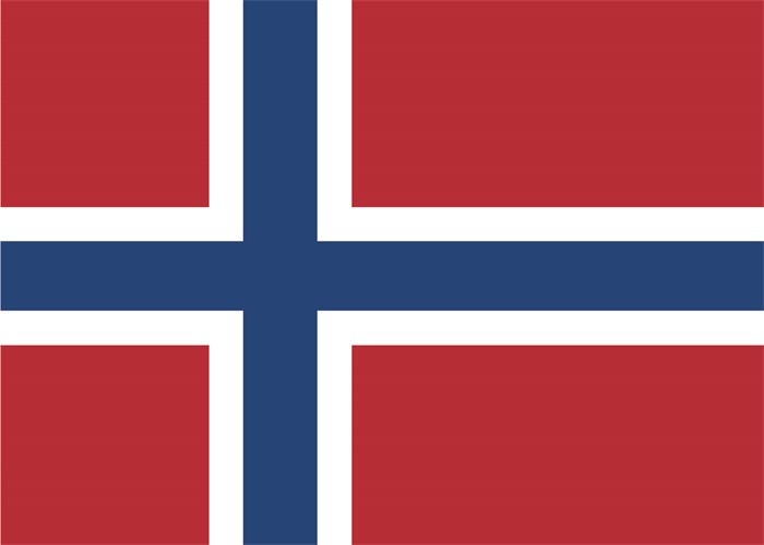 FLAGGA - NORGE - POLYESTER