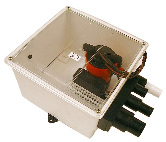 LÄNSPUMP - DUSCHLÄNS, 12V - 53 L/MIN - 61 L/MIN