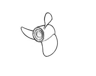 PROPELLER B6 FRÄMRE