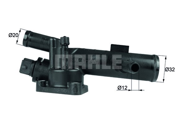 Termostat, kylvätska Mahle TI 39 89 MAHLE