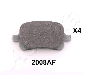 Bromsbeläggsats, Framaxel