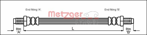 Kopplingsslang Kopplingsslang