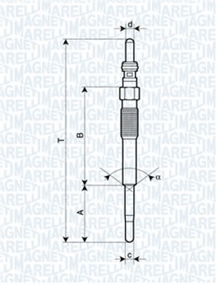 Glödstift MAGNETI MARELLI